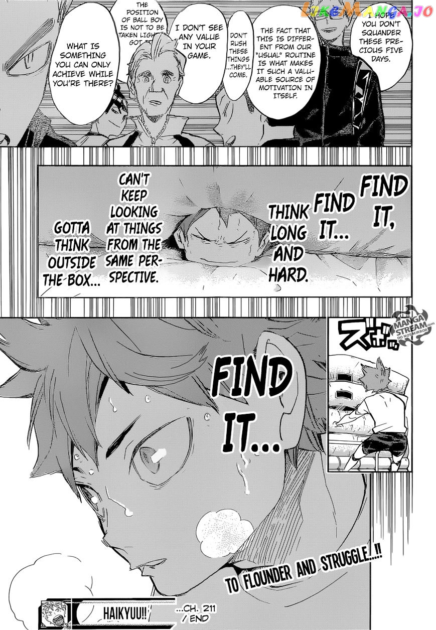 Haikyuu!!, Chapter 211 image 20
